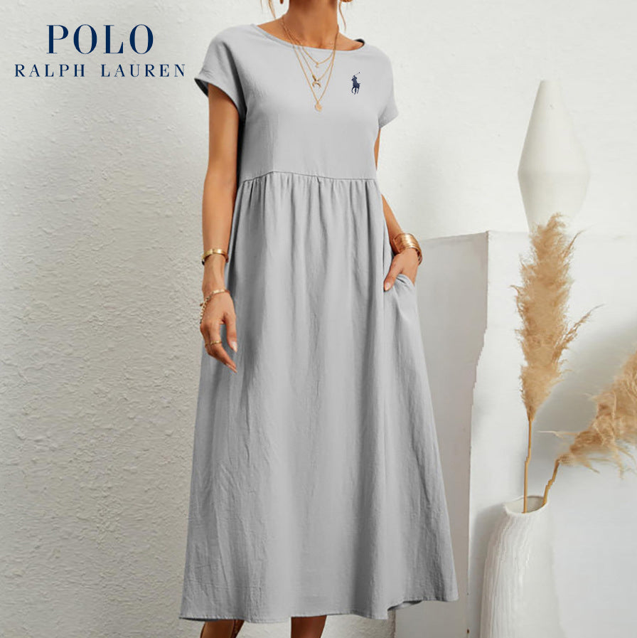 RL – Robe Élégante Femme en Coton et Lin | Légère & Chic